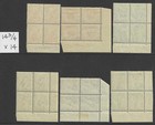 Australia Mint Predecimal Stamps  Animals Blocks X 6  14   X 14  8409 