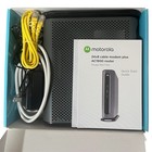 Motorola Docsis 3 0 24x8 Cable Modem   Wifi 5 Router  800 Mbps Speed   Mg770