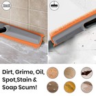 Treelen Rubber Broom Carpet Rake Pet Hair Remover Broom With Squeegee Extensi   