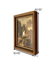 Print Of The Rabbits By Desportes Vintage Miniature Animal Art Rustic Decor