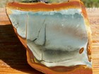 Tcr Polychrome Jasper agate lapidary Rough Slab 106 Grams