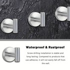 23 6inch 10-piece Bathroom Hardware Set Towel Bar Towel Ring Wall Hooks Kit