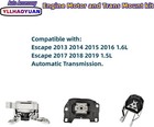 Set Of 3 Complete Engine   Transmission Mounts For Escape 2013-2019 1 5l 1 6l - 