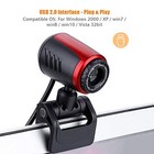 Web Camera Cam  360   Usb2 0 With Mic 16mp Webcam For Computer Pc Laptop 