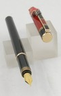 Pilot Juliet Black   Red Fountain Pen - Medium Nib -1980 s -mint New-old-stock