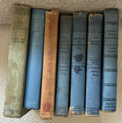 Lot Of 6 Vintage antique Hardcover Childrens Books  See Pics    Props  Decor