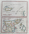 1806 Antique Map   Guernsey And Alderney By John Cary