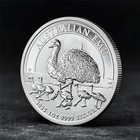 Australian Emu 2025 1 Oz Pure Silver Bu Coin In Capsule  Australia Perth Mint