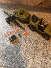 Vintage Gi Joe Vamp Jeep Flak Cannon Forward Observer Footloose Arah Hasbro