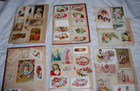 1891 Victorian Scrap Album W  Trade Cards  Advertisings 150   Pieces