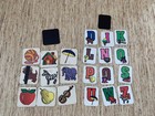 Toddler Small Alphabet  Animal  Fruit    Objects Refrigerator Magnets Lot Of 23