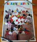 Ty Beanie Babies-  collect Them All  Vtg Poster-  26 x19  