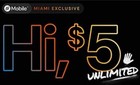  5 month 60  year Helium Mobile Miami Plan Unlimited With Disabled Mapping Esim