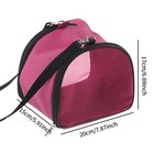 Hamster Carrier Bag Zipper Small Animal Pouch For Hamster Rats Small Animals