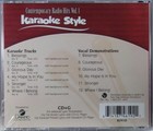 Contemporary Radio Hits Volume 1 Christian Karaoke Style New Cdg Daywind 6 Songs