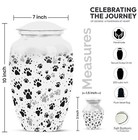 Paws Cremation Urns For Burial Human Ash Urns 10 Inch