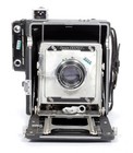 Graflex Crown Graphic 4x5 Camera W  Schneider 135mm Lens   Film   Holders  2312