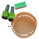 4-pc Nail Gel Magic Remover Polish Soak Off Gel Coat Cleaner Set New