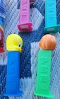 Vintage Pez Dispensers Feet Lot Of 10 Nos Flintstones Charlie Brown Pooh Holiday
