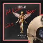Nirvana - In Utero Custom Etched Reproduction Signed Lp Display