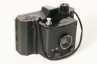 F97647  C 1957 Hoei Industrial Ebony 35 Bakelite Camera For 828 Roll Film