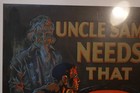 Wwi  uncle Same Needs That Extra Shovel Full   - Poster 27 3 4 X 20 Latham Ny