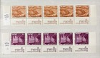 Israel Strips Marginals Stockbook Lot Mnh  185 Stamps  Gm3520