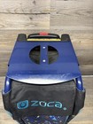 Zuca Cart Disc Golf Caddy Sport Travel Bag Blue Frame Blue Insert Read     