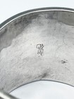 Chinese Silver Napkin Ring C1900 Heron   Deer