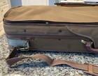 Modern Violin Case W  Compartments Canvas Exterior  4 Bow Slots  Shoulder Strap