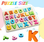 Wooden Puzzles For Toddlers  Abc Alphabet Puzzle  Learning Toys  Preschool Learn