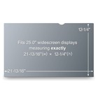 3m Pf25 0w9 Privacy Screen Filter For 25 Inch Widescreen Monitor - Silver