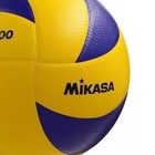 Mikasa Mva200 Volleyball 2008 Fivb Aproved Match Ball Size 5 Indoor Yellow   Blu