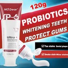 8x Sp 6 Probiotic Toothpaste Sp-6 Ultra Whitening Bad Breath Removing Toothpaste