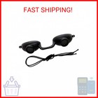 Super Sunnies Evo Flexible Tanning Bed Goggles Uv Eye Protection Black Glasses  