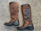 Eu 39 Sz 7 5 - 8 Dubarry Clare Women Leather Boots Riding Waterproof Country Brn