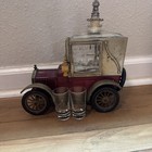 Vintage 1918 Ford Liquor Decanter With 4 Shot Glasses