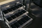 5 Drawer Cabinet And 1 Door aluminum 150 Lb Cap  drawer 18 d X 24 wx36 h  5060-5