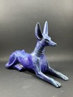 Unique Statue Of Egyptian God Anubis Made Of Blue Stone Made In Egypt
