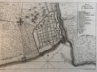1763 Piano Della Citta Di S  Domingo  dominican Republic  Original Antique Map