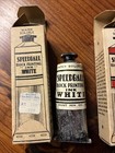 Vintage Speedball Block Printing Ink Set Of 3 White Red And Green  Soft