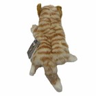 Hansa Creation Orange Tabby Kitten Cat 10    Plush Hand Puppet Realistic