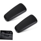 2 Pcs Car Arm Rest Pad  Soft Leather Quick Rebound Rest Pillow For Arm Leg