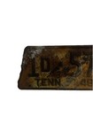 Vintage 1948 Tennessee License Plate 1d-577 Rusty State Shape