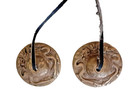 Vibrational Travel Size Tingsha Bells   Tibetan Meditation Cymbals   Buddshit Be