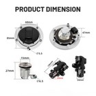 For Suzuki Gsxr600 750 03-16 Ignition Switch Fuel Gas Cap Seat Lock Key Set