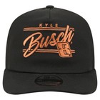 Men s New Era  Black Kyle Busch Driver Script 19twenty Adjustable Hat