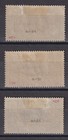 French Cameroun  1916 Yv 53-55 Mlh Vf   Cat Value  350