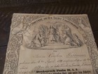 Bridgeton Nj 1859 German Confirmation Certificate Rosine Caroline Gassmann