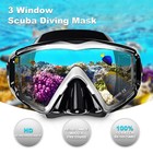 Snorkel Set Pano 3 Adult Snorkeling Gear  Professional Anti-fog Snorkel Mask    